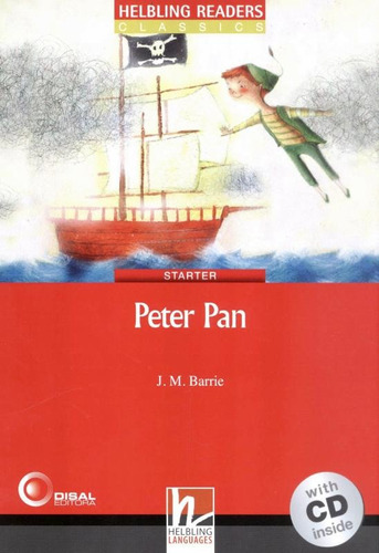 Peter Pan - Starter, de James M, Barrie. Bantim Canato E Guazzelli Editora Ltda, capa mole em inglês, 2011