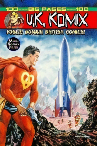 U.k. Komix: Public Domain British Comics!, De Mini Komix., Vol. 1. Editorial Mini-komix, Tapa Blanda En Inglés