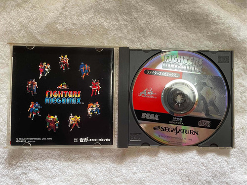 Sega Saturn Fighters Megamix Original Japonês Usado
