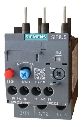 3ru2126-4ab0 Siemens Rel. Bimetalico S0 11 A 16 Amps