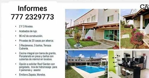 Casa En Venta 1 Hora De La Cdmx 3 Recamaras Y Alberca Ultia Casas De Escritura Inmediata
