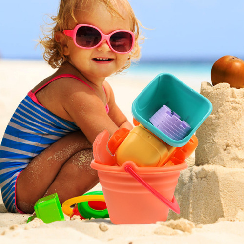 1 Juego De 11 Juguetes De Playa Para Niños Pequeños, Juguete