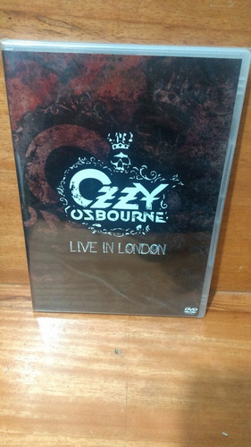 Dvd Ozzy Osbourne Live In London Lacrado Da Fabrica Original