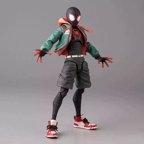 Mrwj Boneco De Ação Do Homem-aranha Miles Morales Peter
