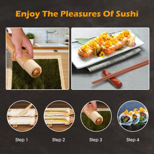 Kit De Fabricación De Sushi Con Utensilios Para Principiante