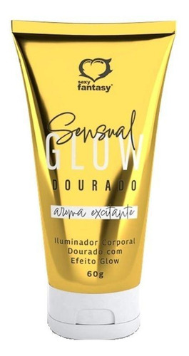  Creme Iluminador Corporal Glow Dourado 60g