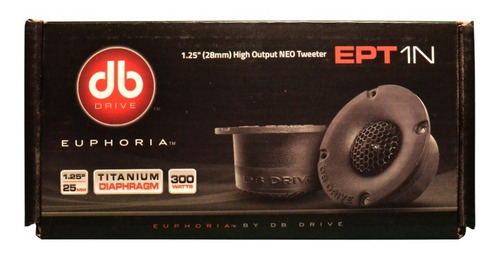 Par Juego Set De Tweeters Db Drive 300w Neodimio Titanium