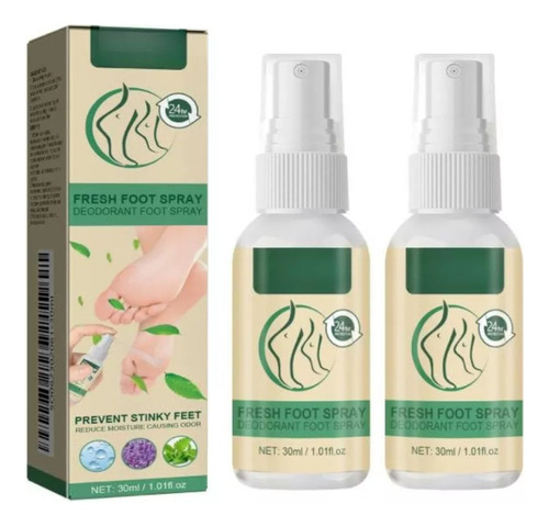 K Spray Para Pies Sudorosos, Antitranspirante Para 2unid