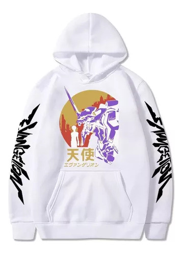 Buzo Canguro Funny Anime Eva 01 Casual Unisex