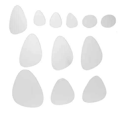 Pegatinas De Pared Con Espejo De Fondo De Tv, Pegatinas De P