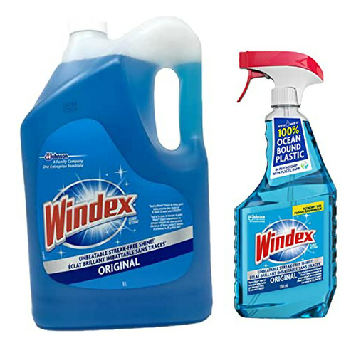 Limpiacristales Windex Original: Set 5l + 950 Ml Spray