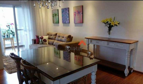 Apartamento Com 3 Dormitórios À Venda, 76 M² Por R$ 590.000,00 - Jardim Bom Tempo - Taboão Da Serra/sp - Ap0343