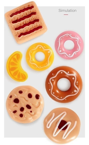 Juguete Pastel Cortar Comida Fruta Cocina 82pcs Niñas