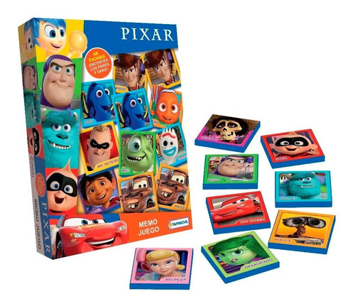  Memo Juego De Mesa Memoria Memotest Disney Pixar Toy Story