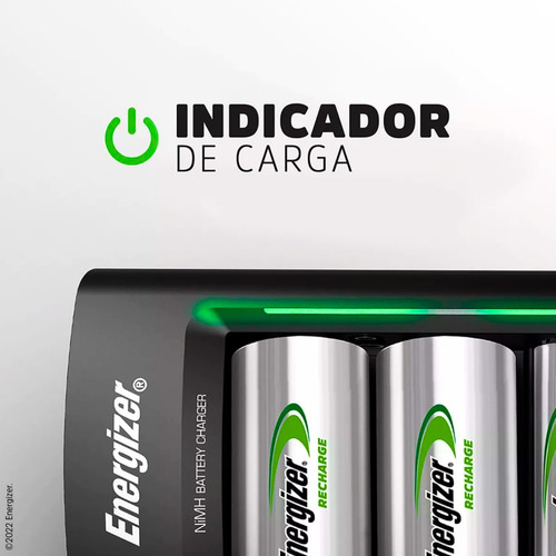 Cargador Universal Energizer Para Pilas Aa - Aaa - C - D -9v