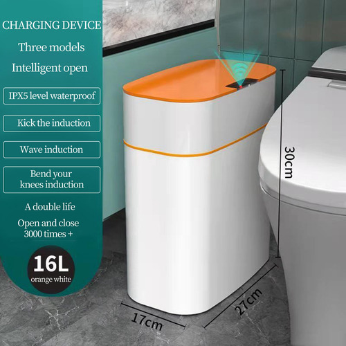 Cubo De Basura Inteligente A Prueba De Agua Papelera De