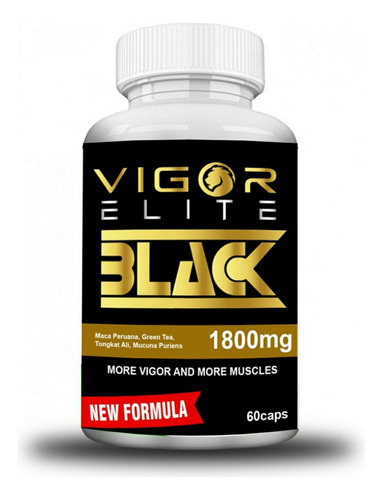 Vigor Black 360 Libido Deseo +fuerte 1800mg 