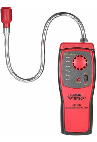 Detector De Fugas De Gas - Smart Sensor As8800l - Seguridad 