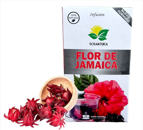 Te Flor De Jamaica 25 Saquitos