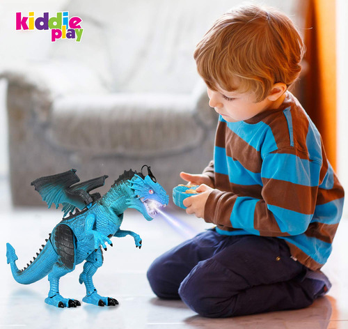 Dinosaurio Control Remoto Sonidos Regalo Navidad 80