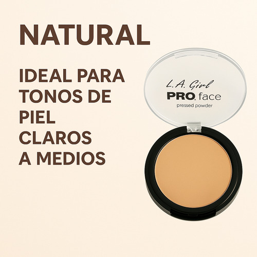 Base De Maquillaje L.a. Girl Pro Face Hd Matte 30ml Natural