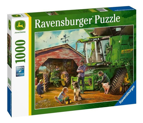 Puzzle 1000 Pz  John Deere Ayer Y Hoy Ravensburger 168392