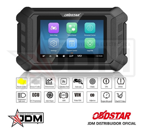 Imagen 3 de 10 de Scanner Multimarca Obdstar Ms50 Para Motos Motocross Utv Atv