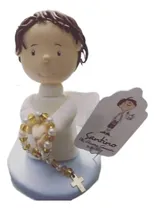 Comprar Angelitos Comunión Bautismo En Porcelana Fría