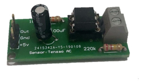 Sensor De Tensão Ac 127/220v Para Arduino Esp Raspberry Pi