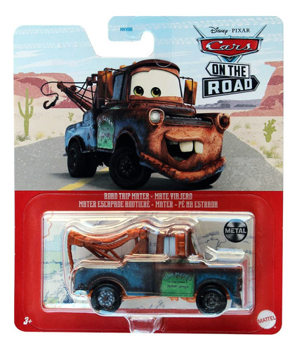 Disney Pixar Cars Vehículo De Juguete Mate Viaje En Carreter