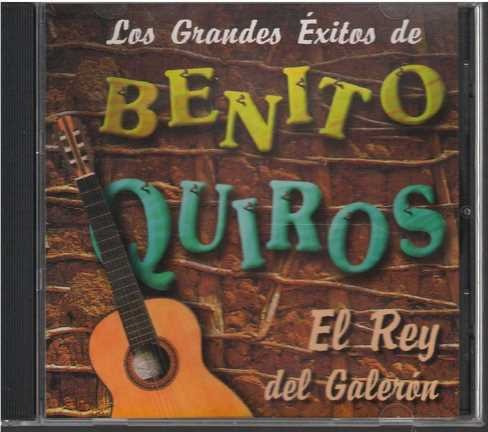 Cd - Benito Quiros/ Los Grandes Exitos/ El Rey Galeron