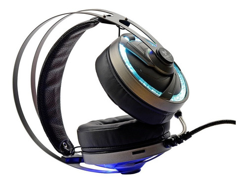 Imagen 4 de 8 de Diadema Gamer Tech Para Ps4 Y Pc Gt60d Plateado