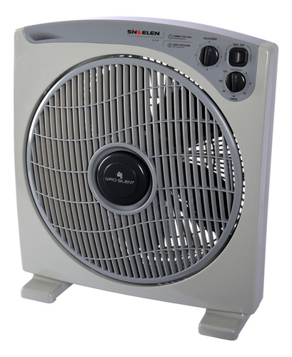 Ventilador Box Mesa Piso Sindelen Vb-12 Silencioso Timer 120