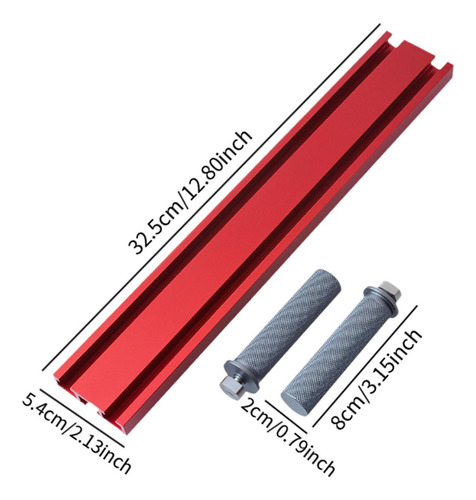 T Pista Para De Carpintería Instalación Fácil 20 Mm