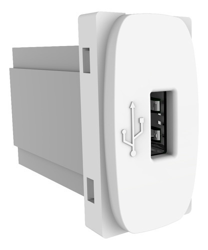 Módulo Tomada Usb Bivolt 1mód Br Gracia
