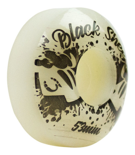 Imagem 2 de 7 de Roda Skate Black Sheep Semi Profissional + Rolamento Brinde