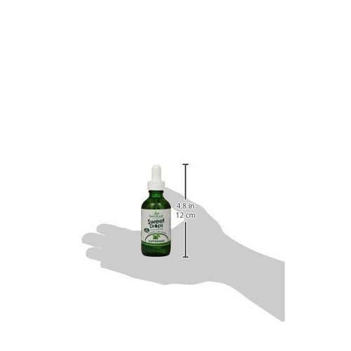 Sweetleaf Dulce Gotas De LĂquido Stevia Sweetener, Menta, 2