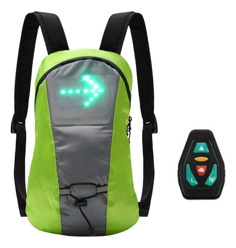 Mochila De Luz De Señal Led Inalámbrica Amarillo