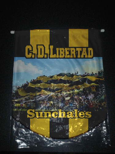 Banderin Paño 36cm Libertad De Sunchales M04