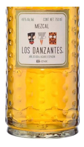Pack De 12 Mezcal Los Danzantes Añejo 750 Ml