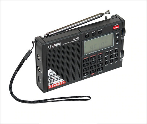 Rádio Receptor Tecsun Pl-330 Am/fm/lw/sw/ssb Multibanda