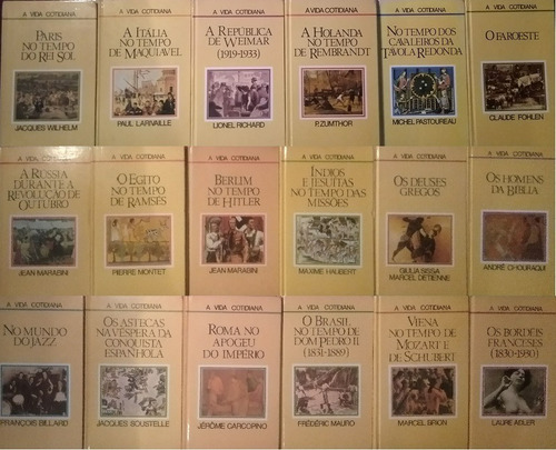 Vida Cotidiana 18 Volumes Coleção Completa (Usado)