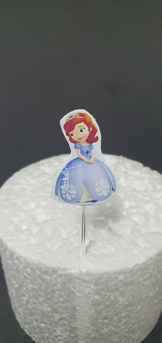 Topo De Bolo Decoração Festa Princesa Sofia Princesinha Soph