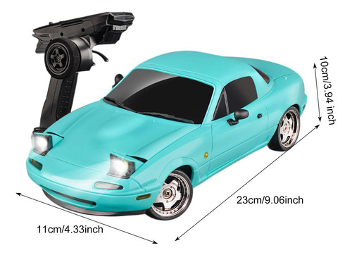 Coche Modelo De Deriva A Escala 1/18, Coche Con Control