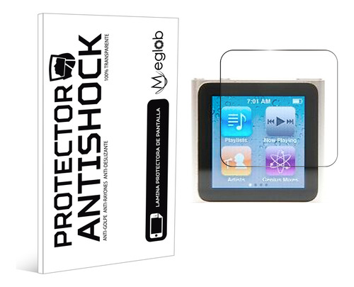 Protector Mica Pantalla Para Apple iPod Nano 6