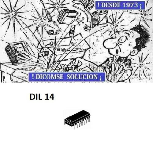 Linea 4000  Cd4068 Be / Mc14068 -input Nand-and Gatedil-14