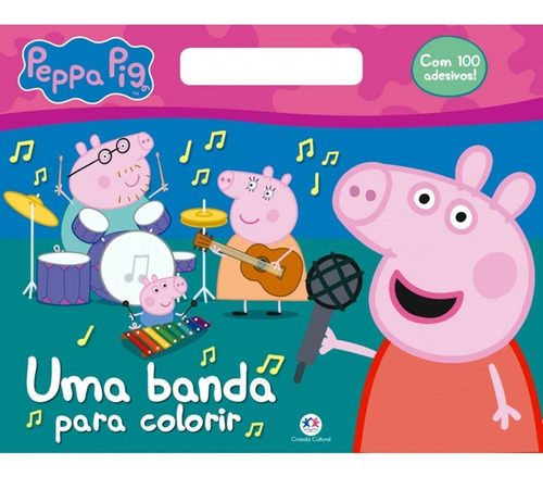 Megabloco: Peppa Pig - Uma Banda Para Colorir