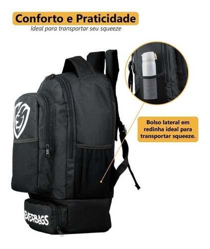 Imagem 5 de 9 de Mochila Térmica Fitness Marmita Notebook Master Everbags