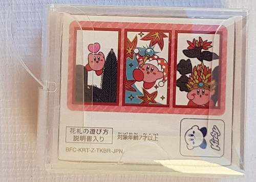 Kirby Naipes / Hanafuda Oficial De Nintendo Nuevo !!!