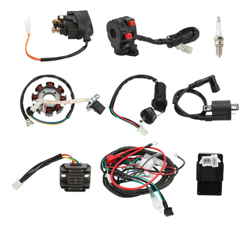 Kit De Arnés De Cableado Del Motor De Arranque Eléctrico, Vá